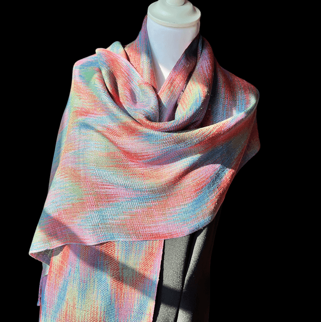 Châle 100% soie / 100% silk shawl
