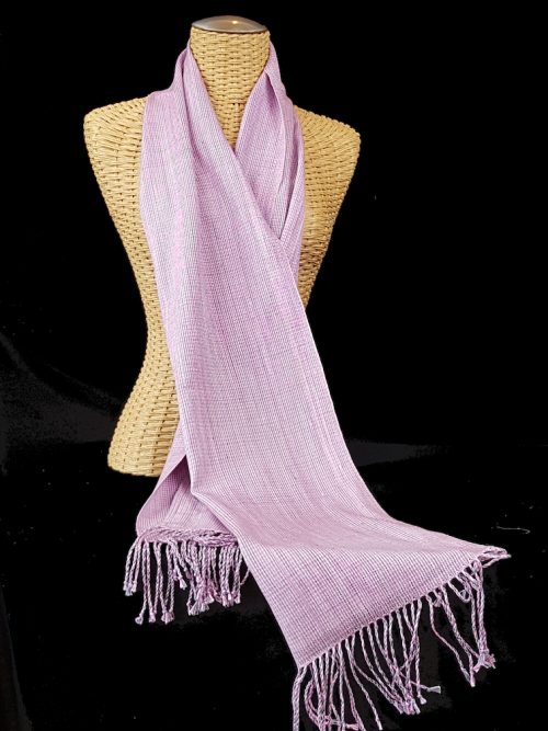 Pink Sherbert silk scarf