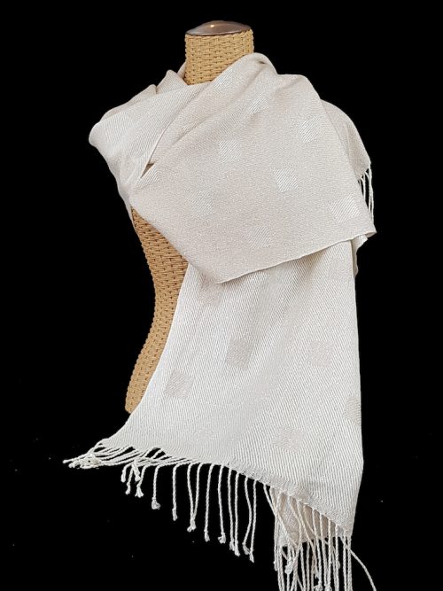 sparkling shawl silk cashmere