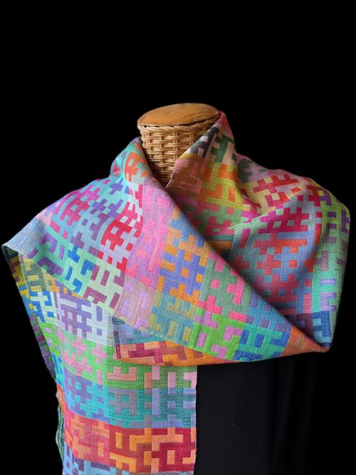 jigsaw scarf. Commission only made to order